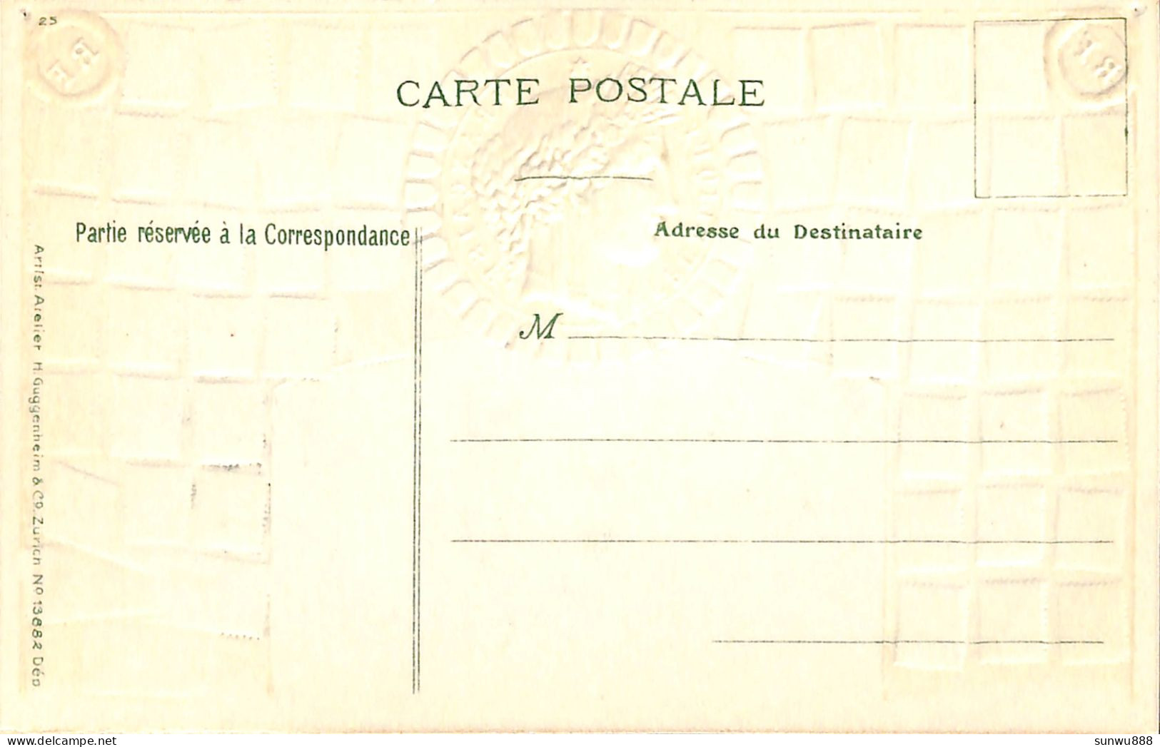 Paris - Bois De Boulogne - Le Grand Lac (Atelier H. Guggenheim Timbres Monnaie Macaron Gauffrée) - Konvolute, Lots, Sammlungen