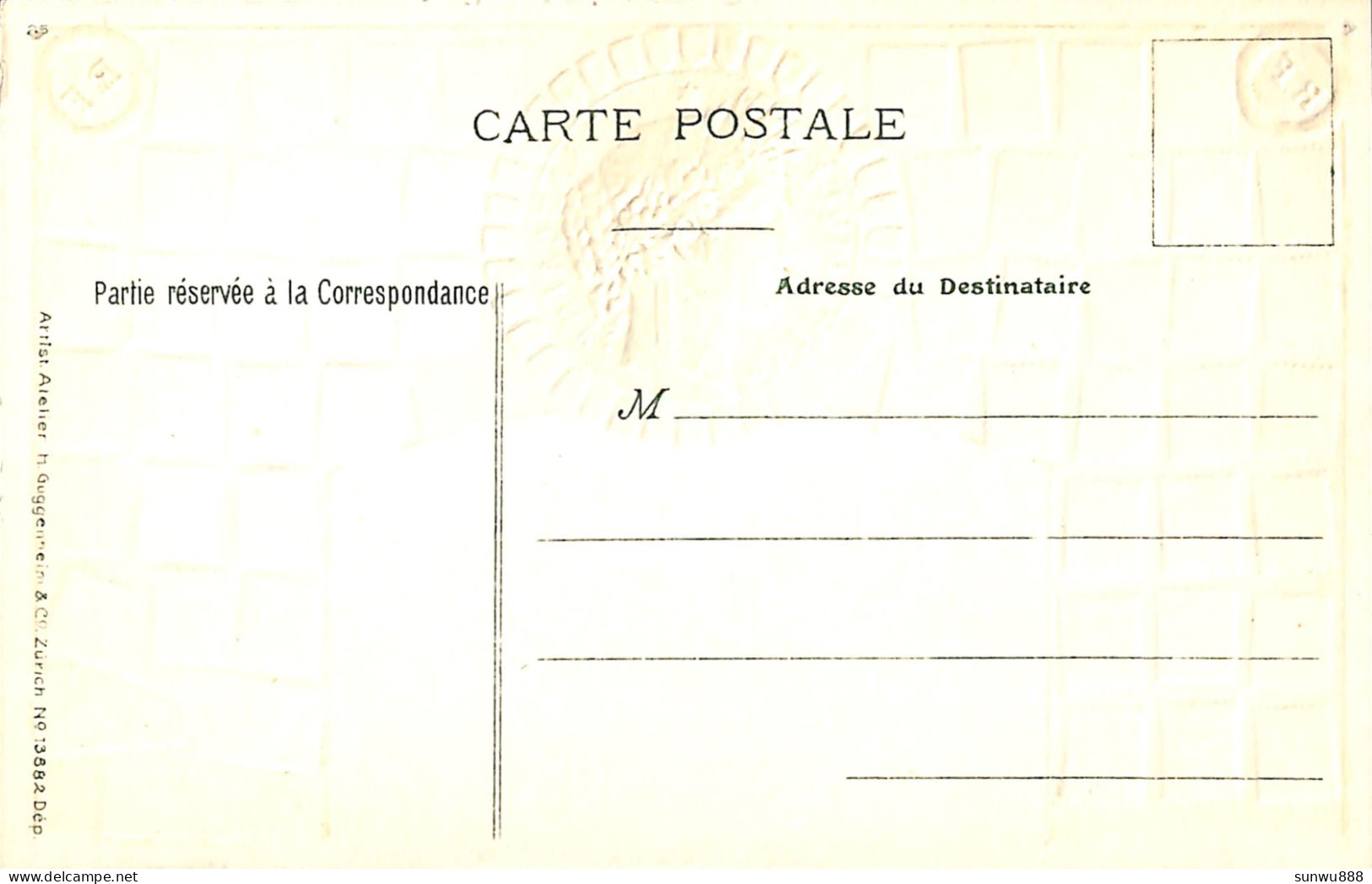 Paris - Square Saint-Pierre Et Le Funiculaire (Atelier H. Guggenheim Timbres Monnaie Macaron Gauffrée) - Konvolute, Lots, Sammlungen