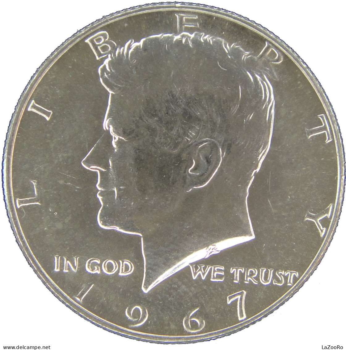 LaZooRo: United States 1/2 Dollar 1967 UNC - Silver - 1964-…: Kennedy