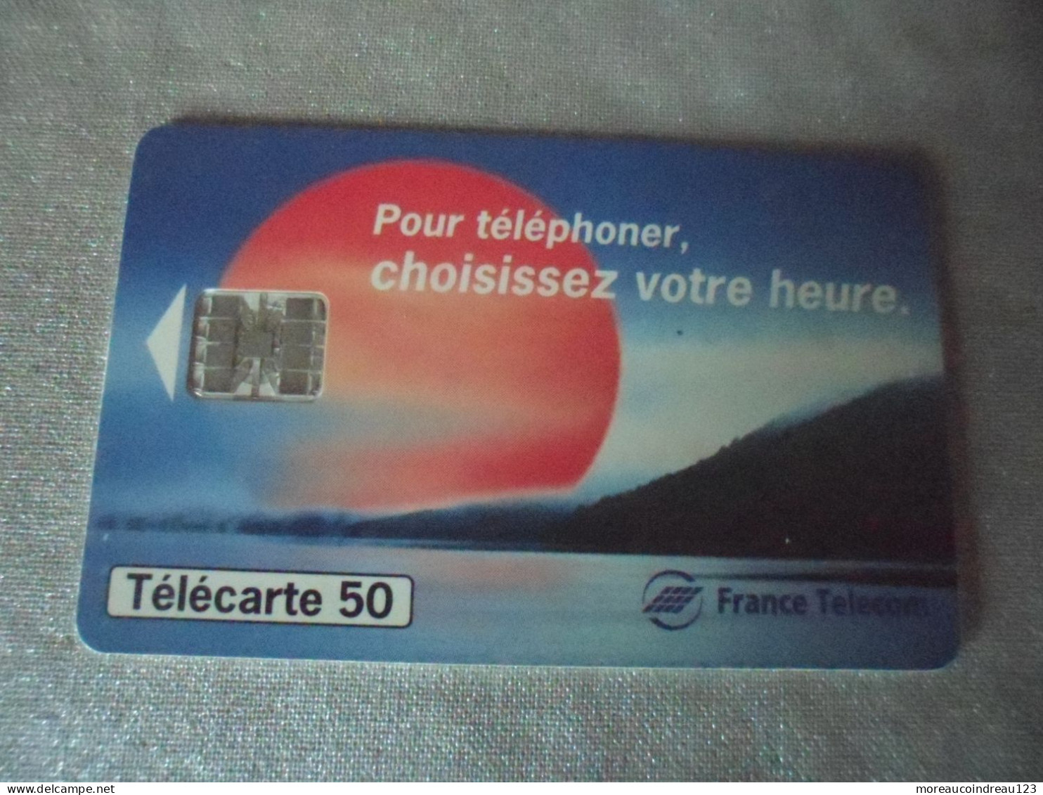 Télécarte France Télécom Choisissez Votre Heure - Operatori Telecom