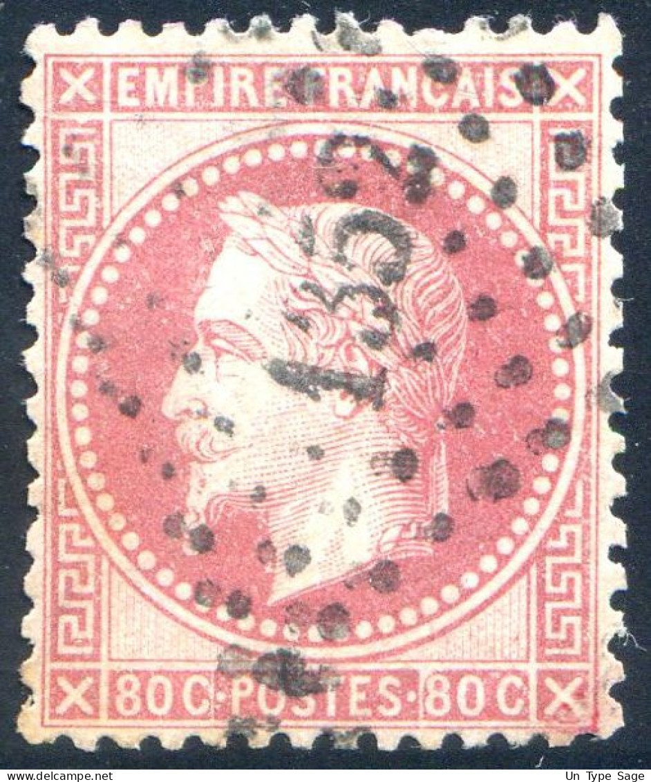 France N°32 Oblitéré - PC 1352 (Fuans) - Rare - (F2958) - 1863-1870 Napoléon III. Laure