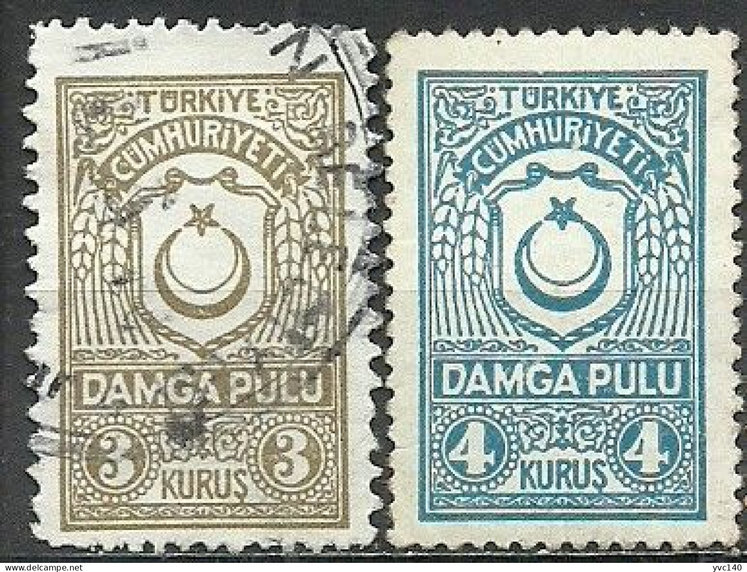 Turkey; Fiscal Stamps - Otros & Sin Clasificación