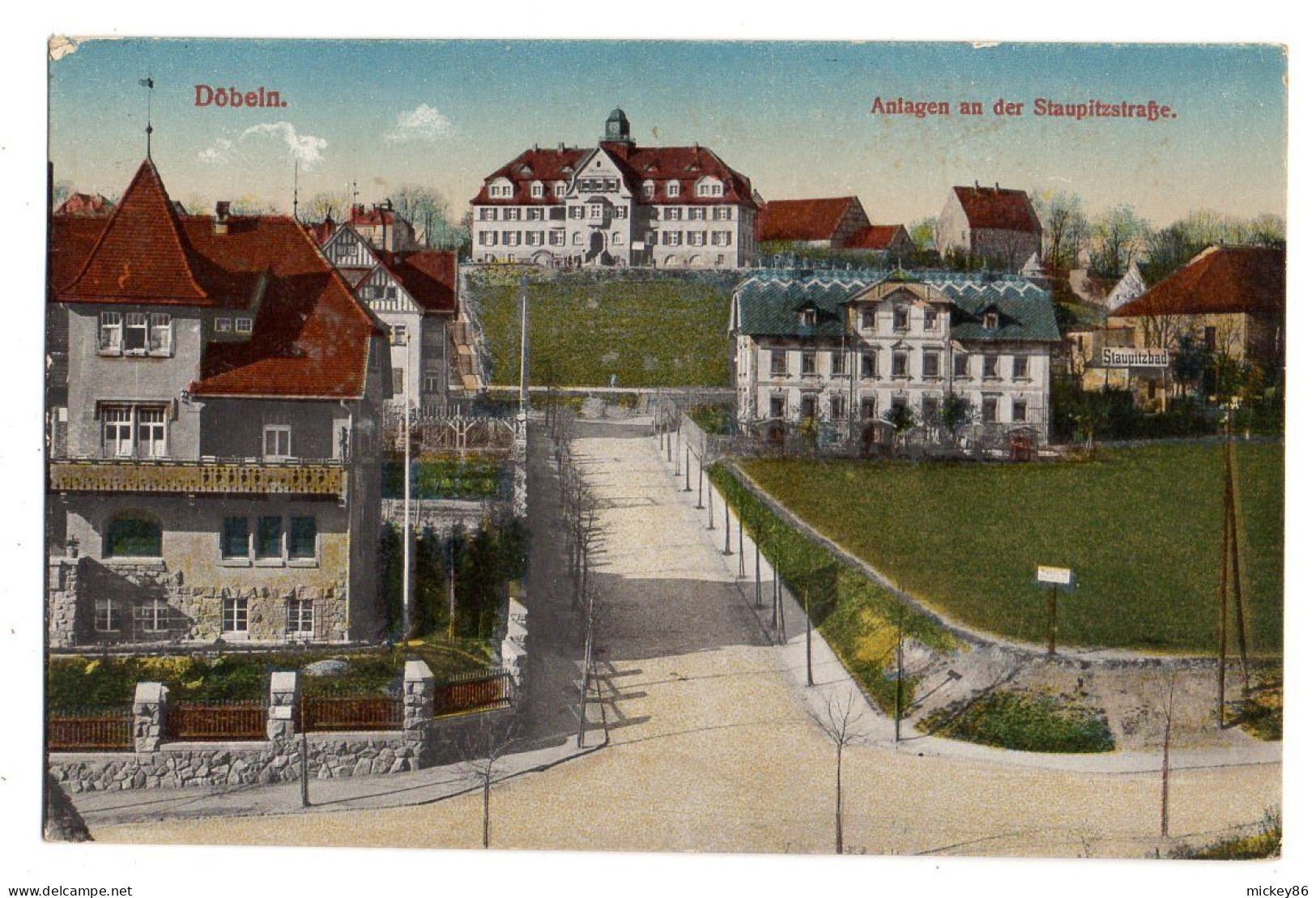 Allemagne--DOBELN --1926--Antagen An Der Staupitzstrasse - Döbeln