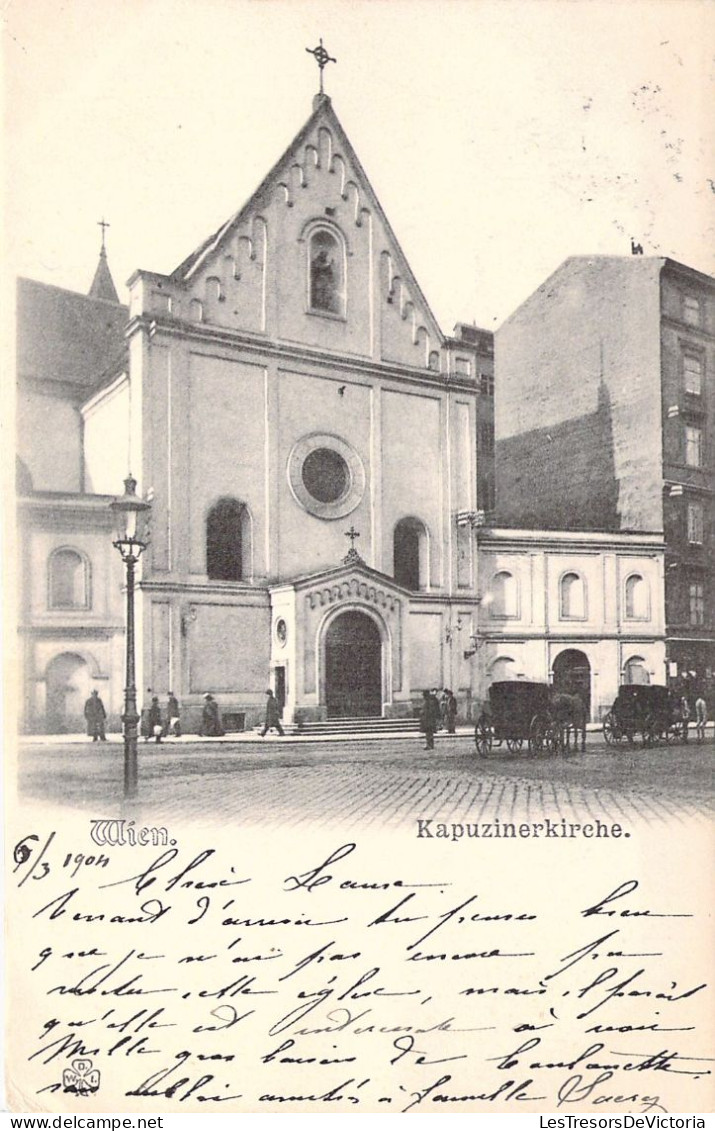 AUTRICHE - Wien - Kapuzinerkirche - Carte Postale Ancienne - Sonstige & Ohne Zuordnung