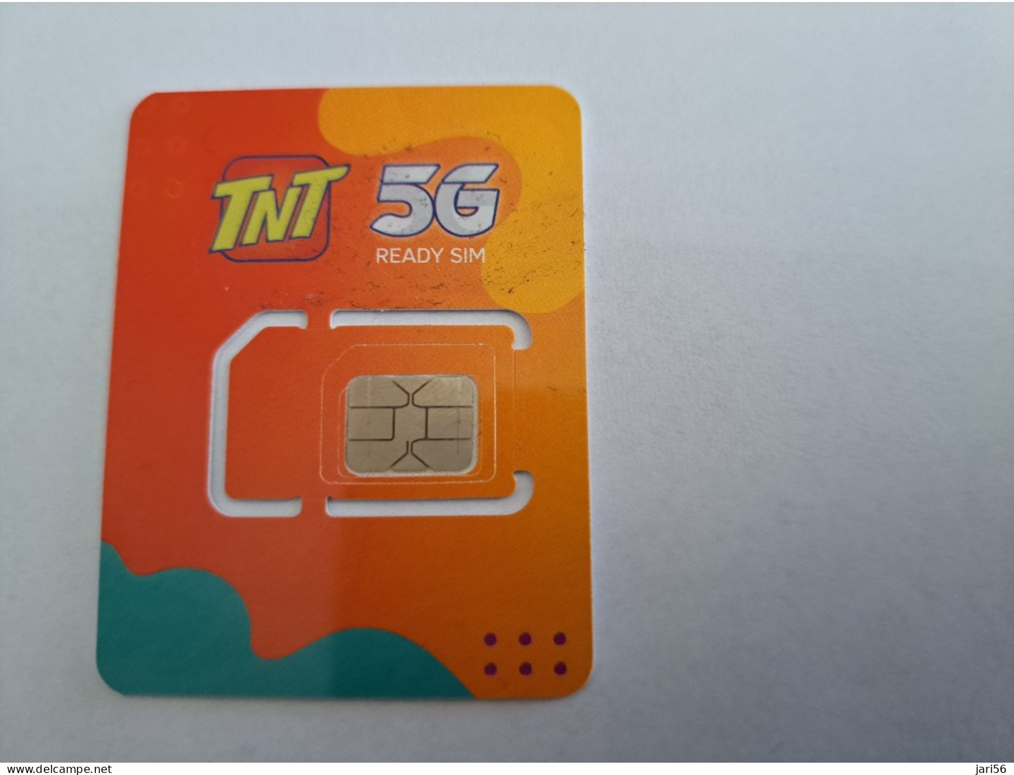 FILPPPINES   / SIM CARD    / TNT 5G/ READY SIM /                         CHIP  CARD /  ** 13056** - Philippines