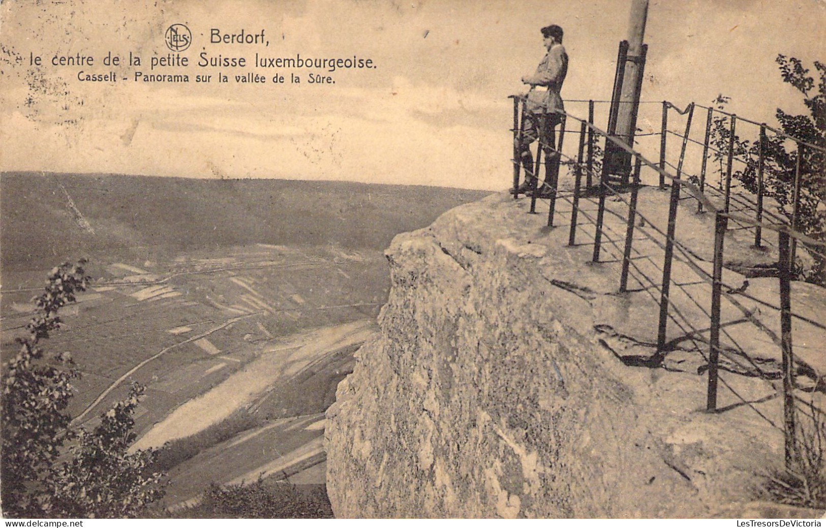 LUXEMBOURG - BERDORF - Le Centre De La Petite Suisse Luxembourgeoise - Carte Postale Ancienne - Echternach