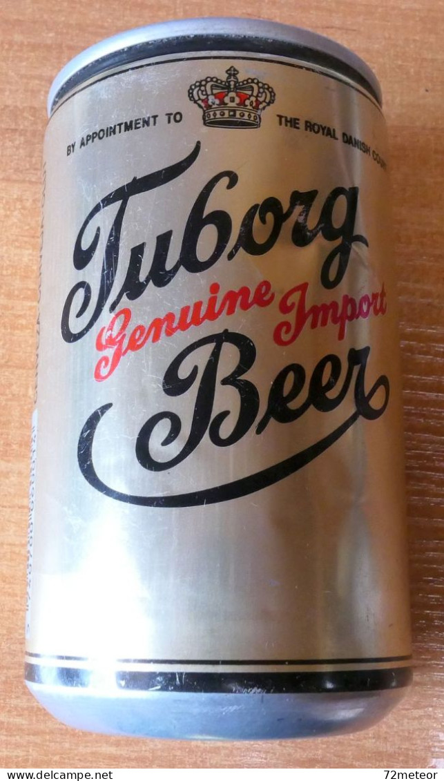 TUBORG Beer 1990s Vintage Can AS IS Empty 330ml Canette Lata Dose Blikje Puszka - Dosen