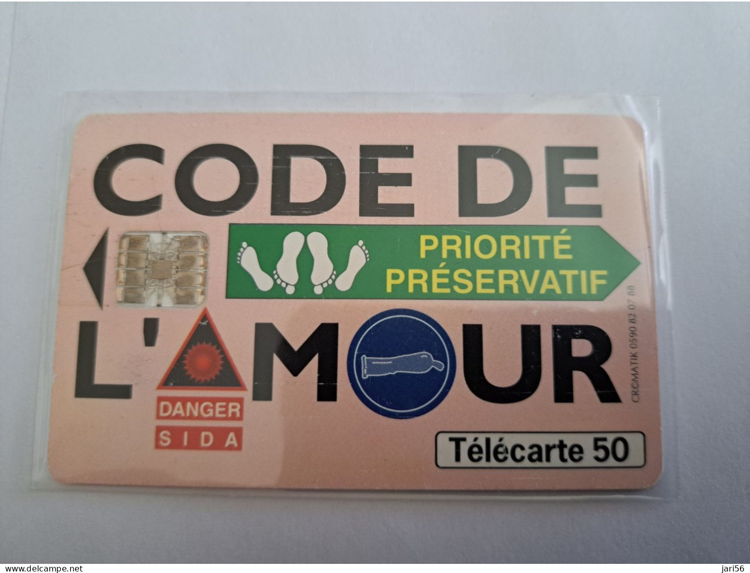 French Caribbean Phonecard St Martin CHIP Card CODE DE LAMOUR ** 13060** - Antilles (French)