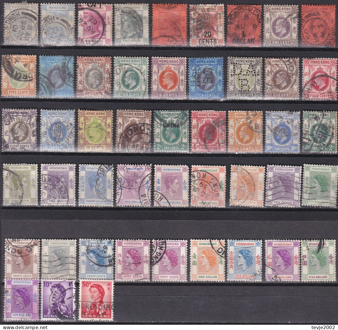 Hongkong - Lot - Gestempelt Used - Mit Mi.Nr. 50 II + 69 + 157 I - Colecciones & Series