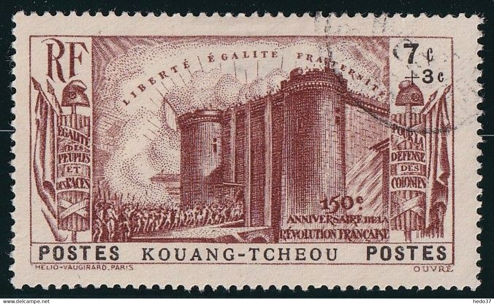 Kouang Tchéou N°121 - Oblitéré - TB - Used Stamps