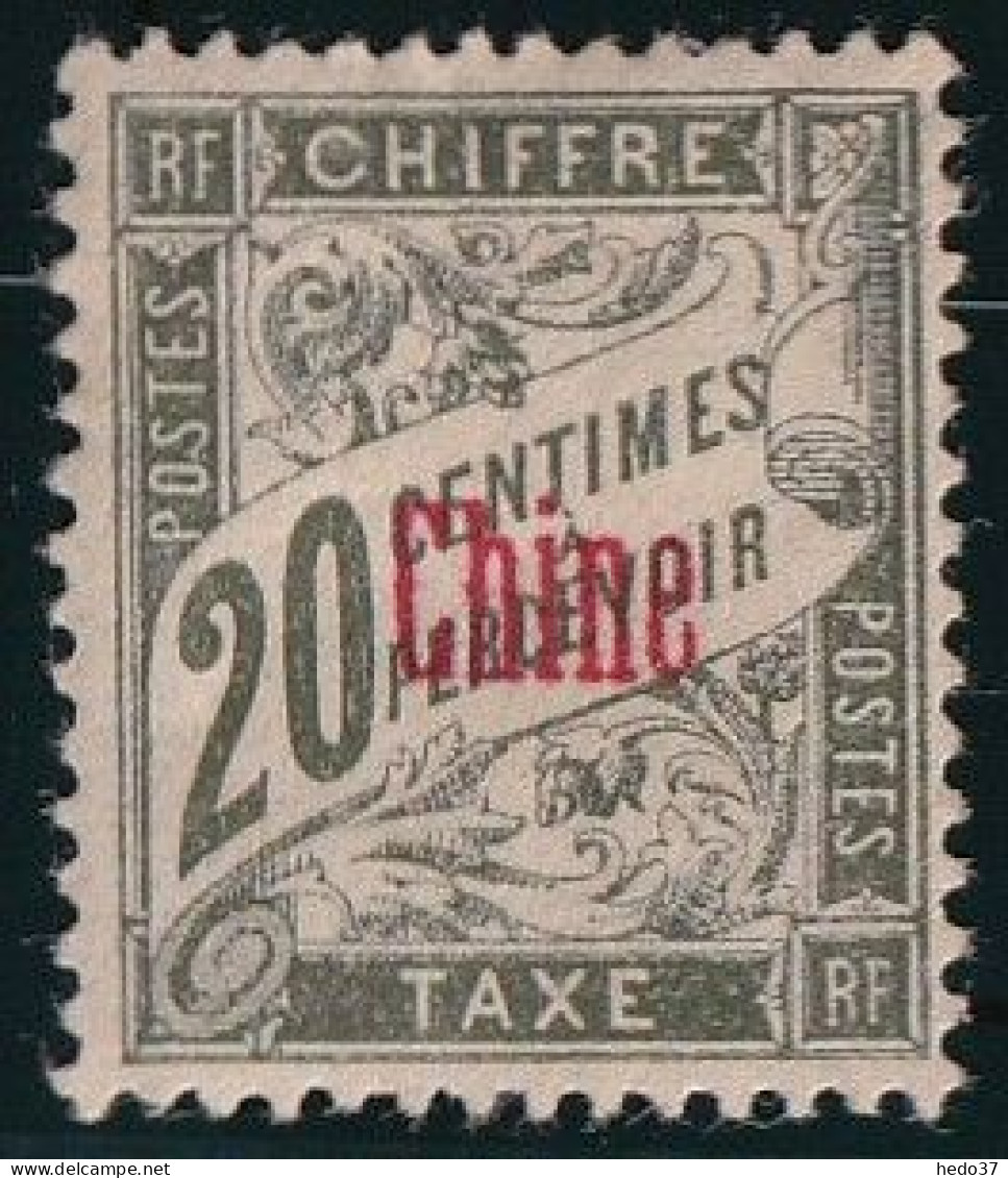 Chine Taxe N°4 - Neuf * Avec Charnière - TB - Timbres-taxe