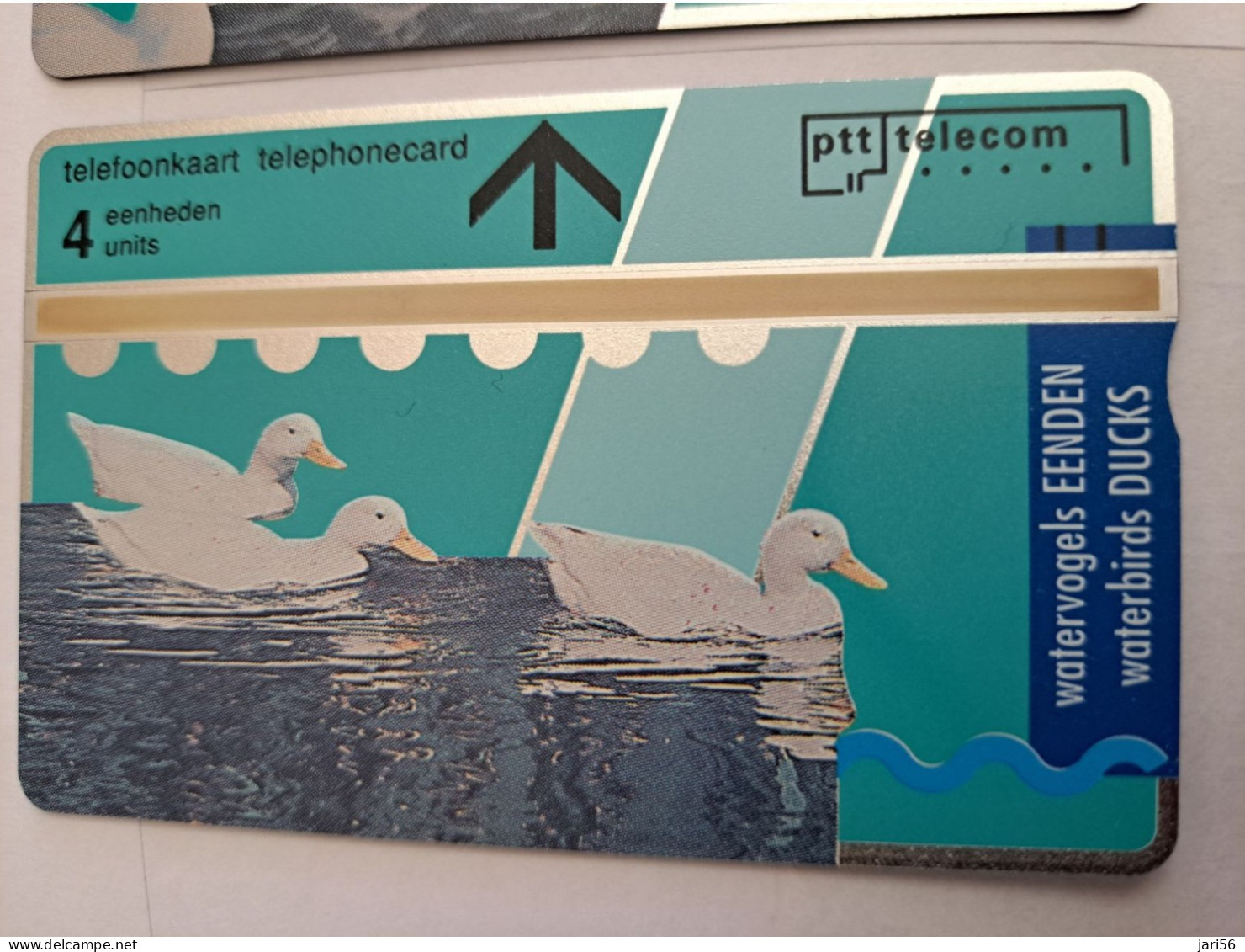 NETHERLANDS  L&G CARDS SERIE SWANS/ BIRDS  3X  R008/01-03 TELE ART    /  MINT   ** 13073** - Public