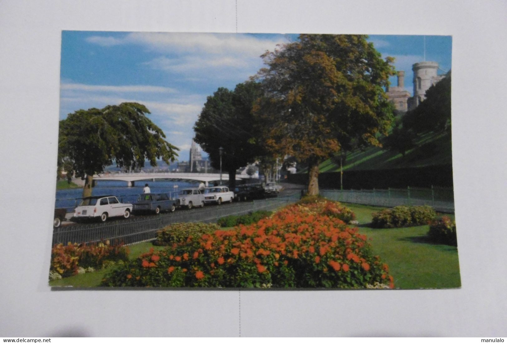 Inverness - Bridge And Castle From Ness Bank - Voiture - Inverness-shire