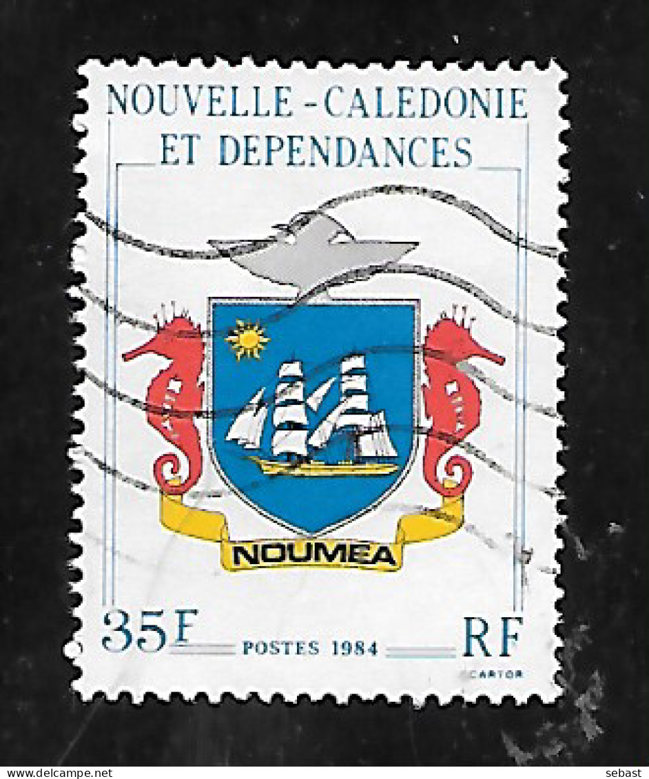 TIMBRE OBLITERE DE NOUVELLE CALEDONIE DE 1984 N° YVERT 486 - Usati