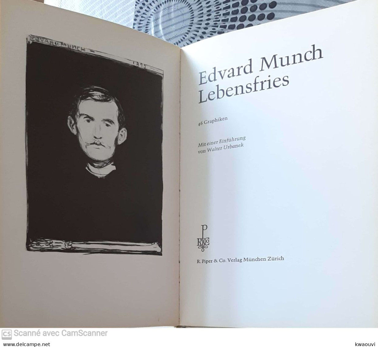 Edvard Munch Lebenfries De Piper Galerie - Kunstführer