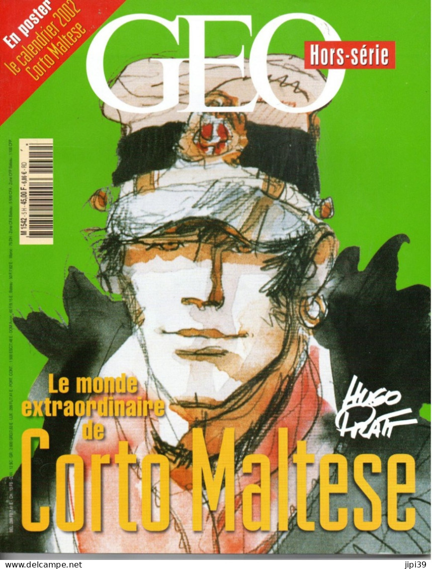 GEO   :  Bradé  :  Hors Série  :  Le Monde Extraordinaire De CORTO MALTESE - Pratt