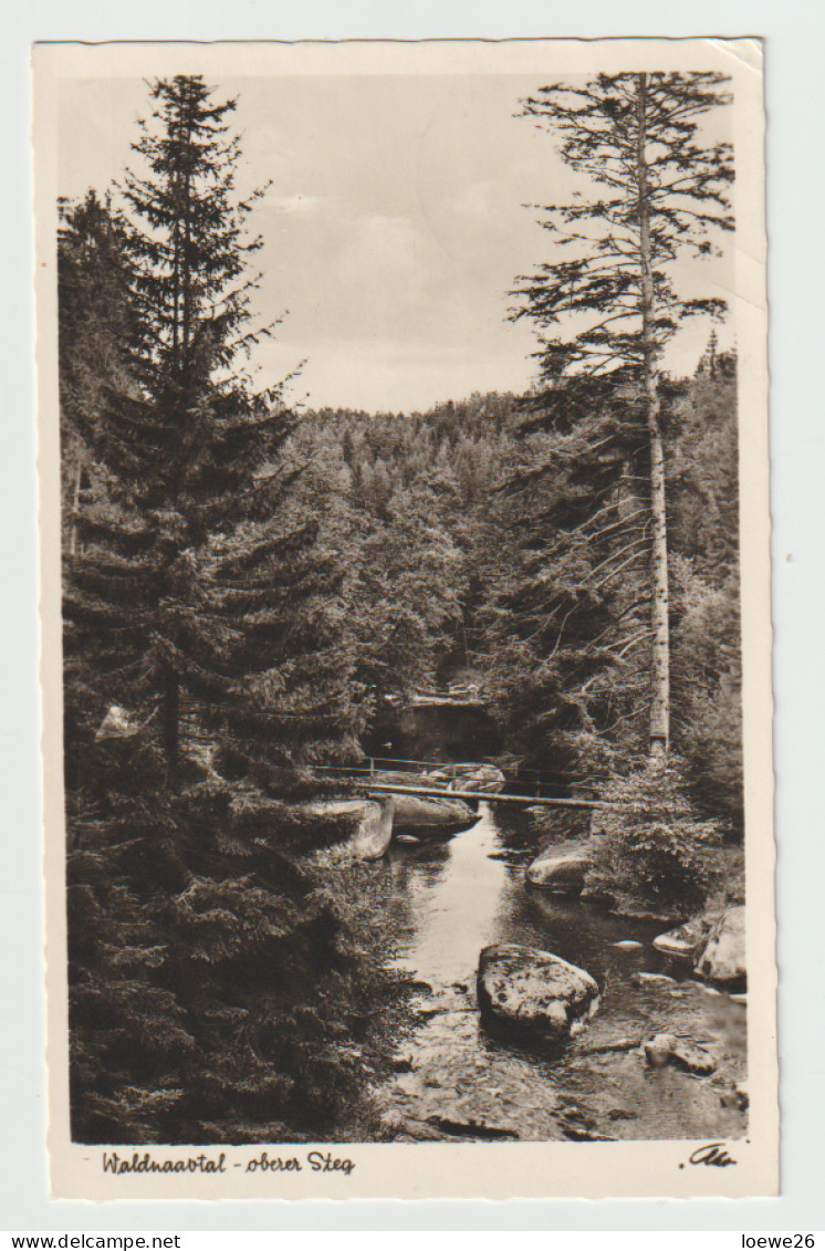 Ansichtskarte, Waldnaabtal, Oberpfälzer Wald, Feldpost, 1943 - Tirschenreuth