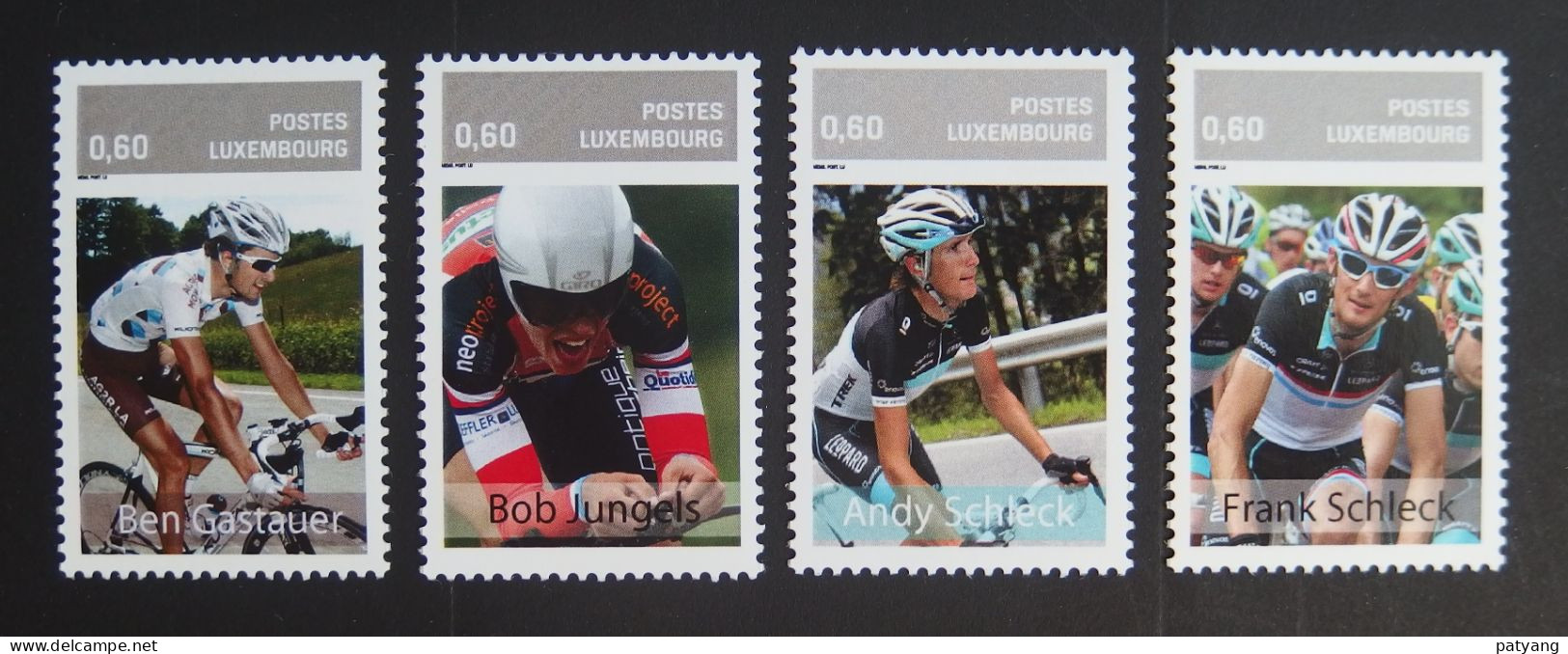 2010s Luxembourg Professional Cyclists (personalized Issues) - Briefe U. Dokumente