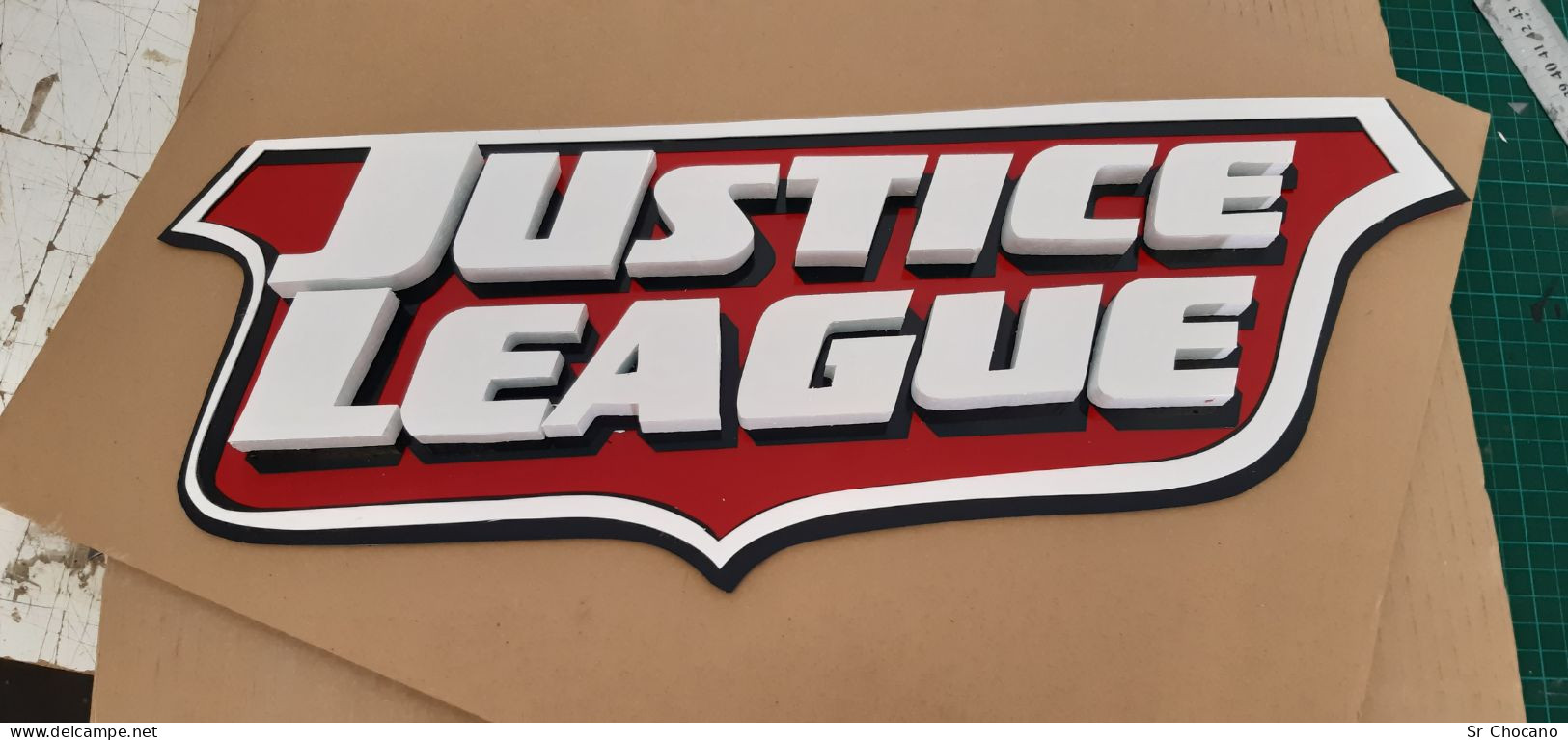 CARTEL JUSTICE LEAGUE.Handmade - Autres Accessoires