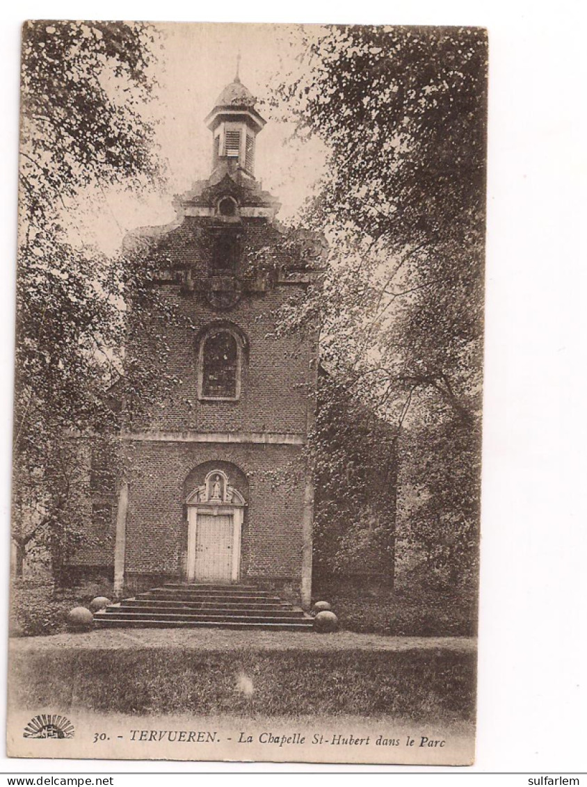 Carte Postale  TERVUREN. La Chapelle St Hubert Dans Le Parc. - Tervuren