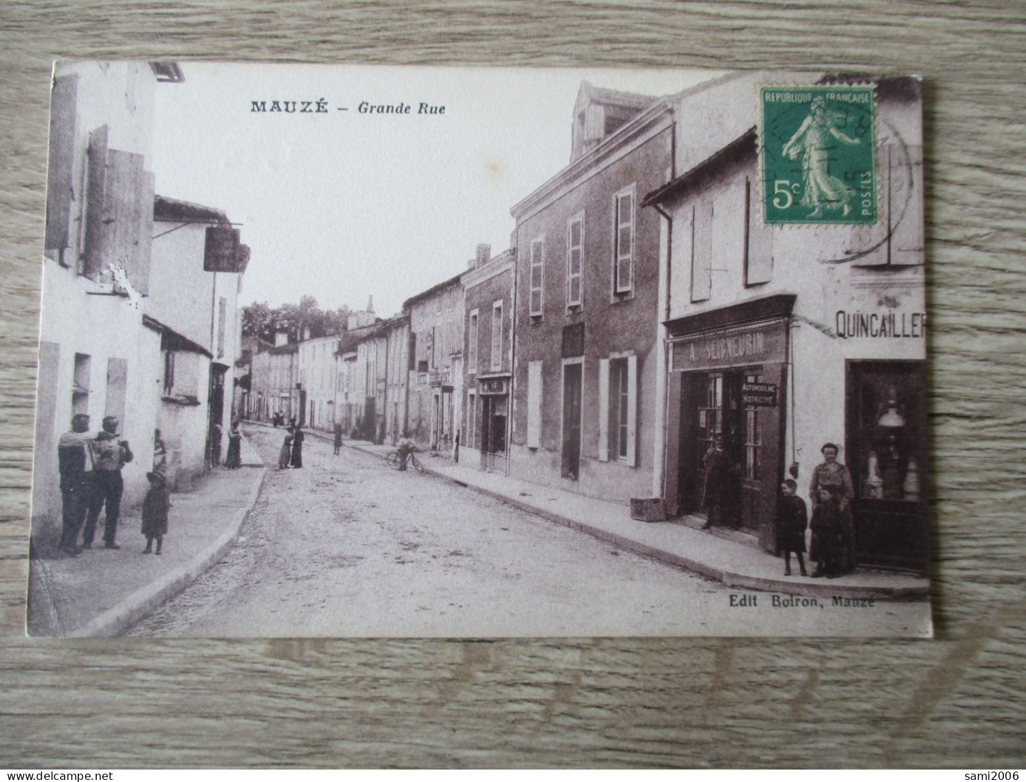 79 MAUZE GRANDE RUE QUINCAILLERIE  ANIMEE - Mauze Sur Le Mignon