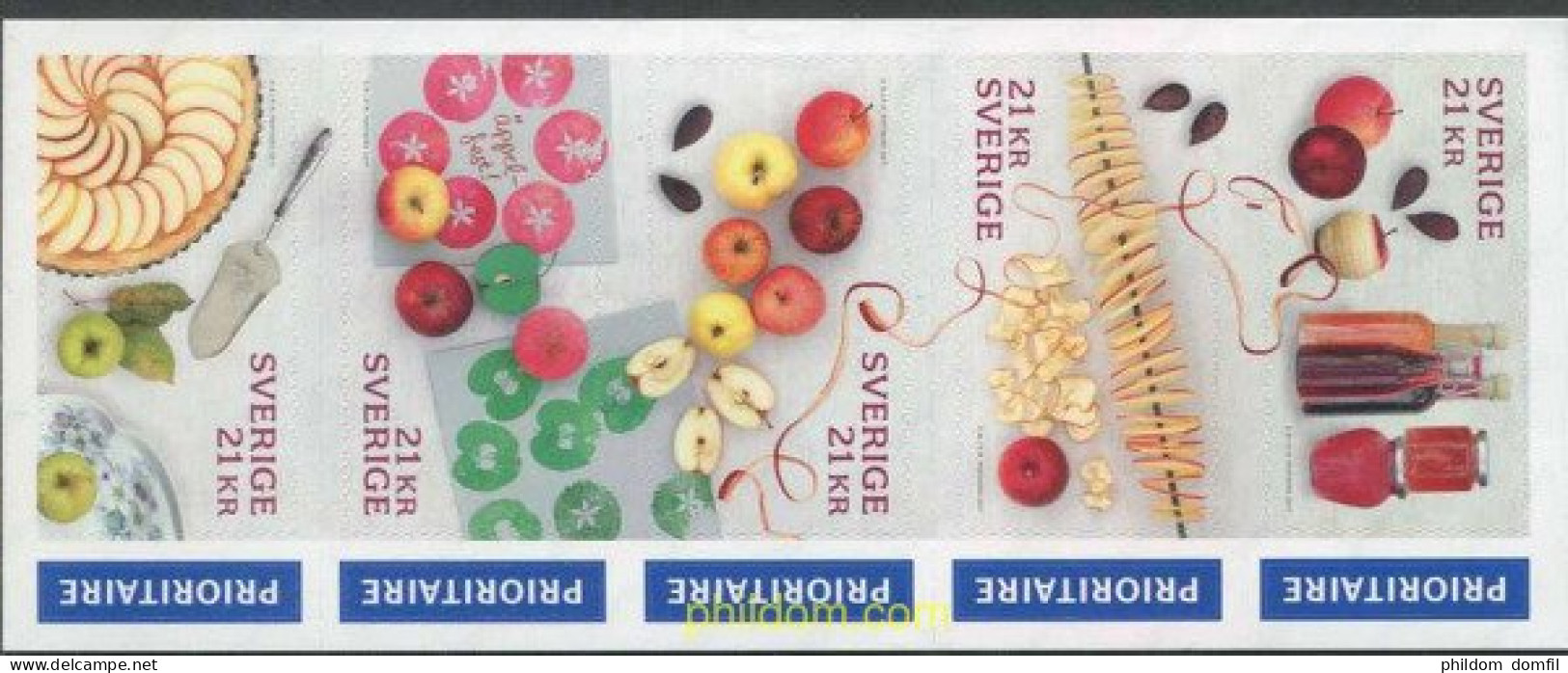 574563 MNH SUECIA 2017 FIESTA DE LA MANZANA - Oblitérés