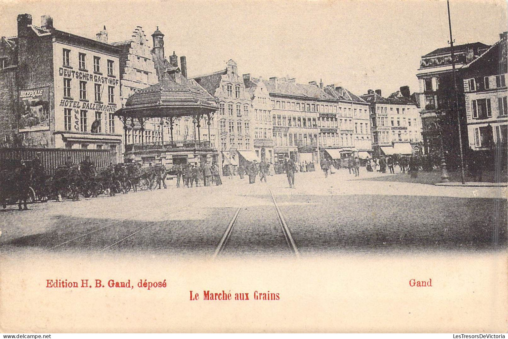BELGIQUE - Gand - Le Marché Aux Grains - Animée - Carte Postale Ancienne - Sonstige & Ohne Zuordnung