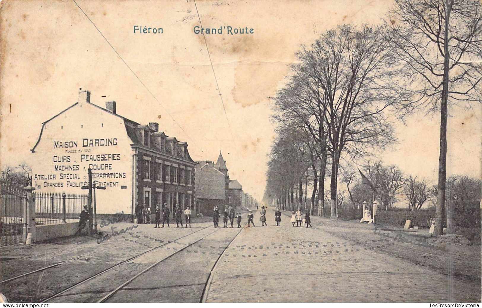 BELGIQUE - Fléron - Grand Route - Carte Postale Ancienne - Fléron