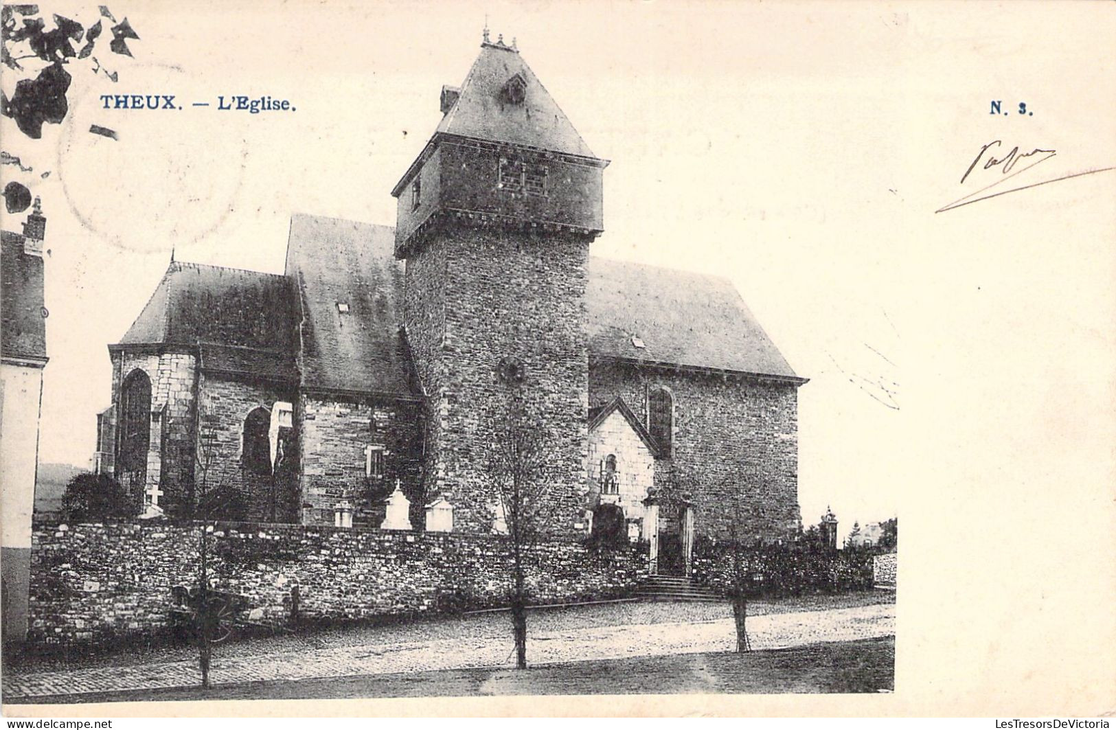 BELGIQUE - THEUX - L'église - NS - Carte Postale Ancienne - Theux