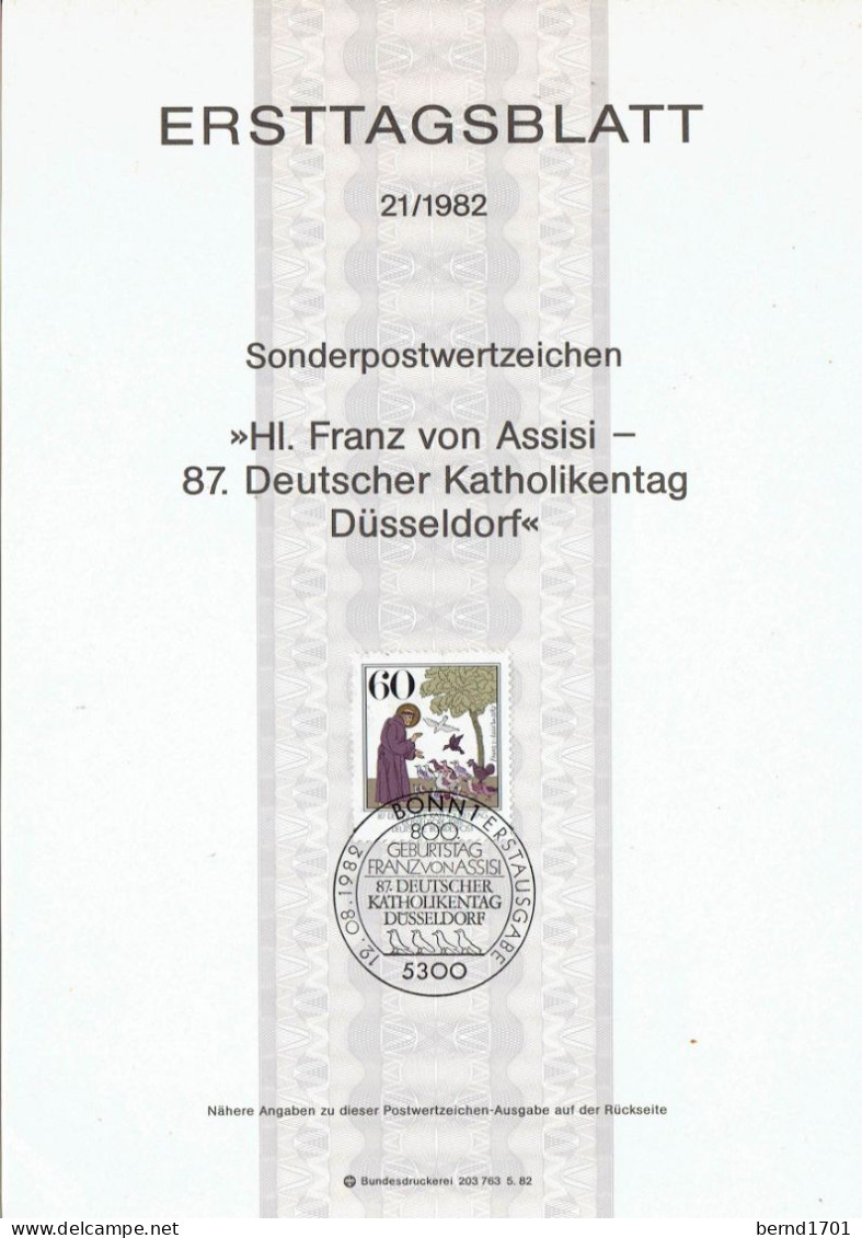 Germany - Mi-Nr 1149 # ETB 21/1982 (W300)- - 1981-1990