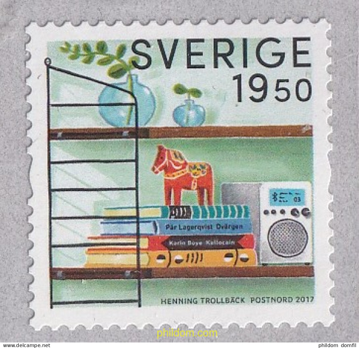 699243 MNH SUECIA 2017 CULTURA RETRO - Oblitérés