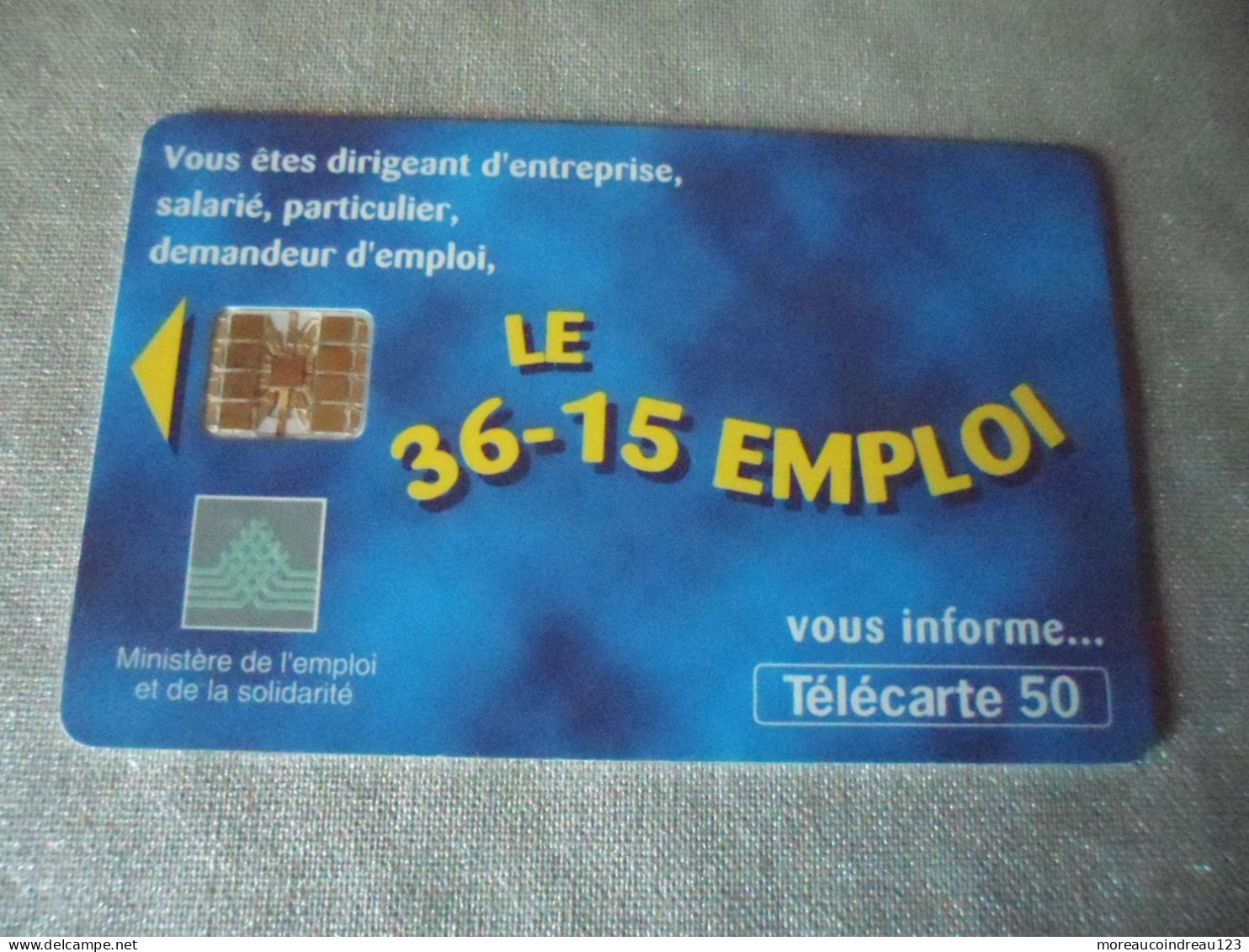 Télécarte 36-15 Emploi - Telecom Operators