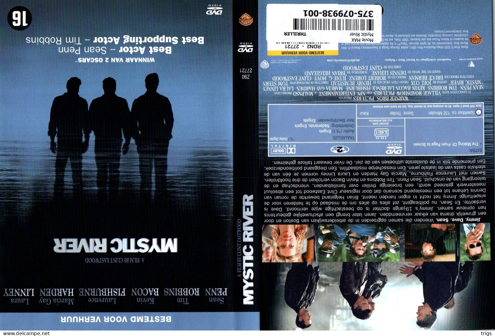 DVD - Mystic River - Policiers