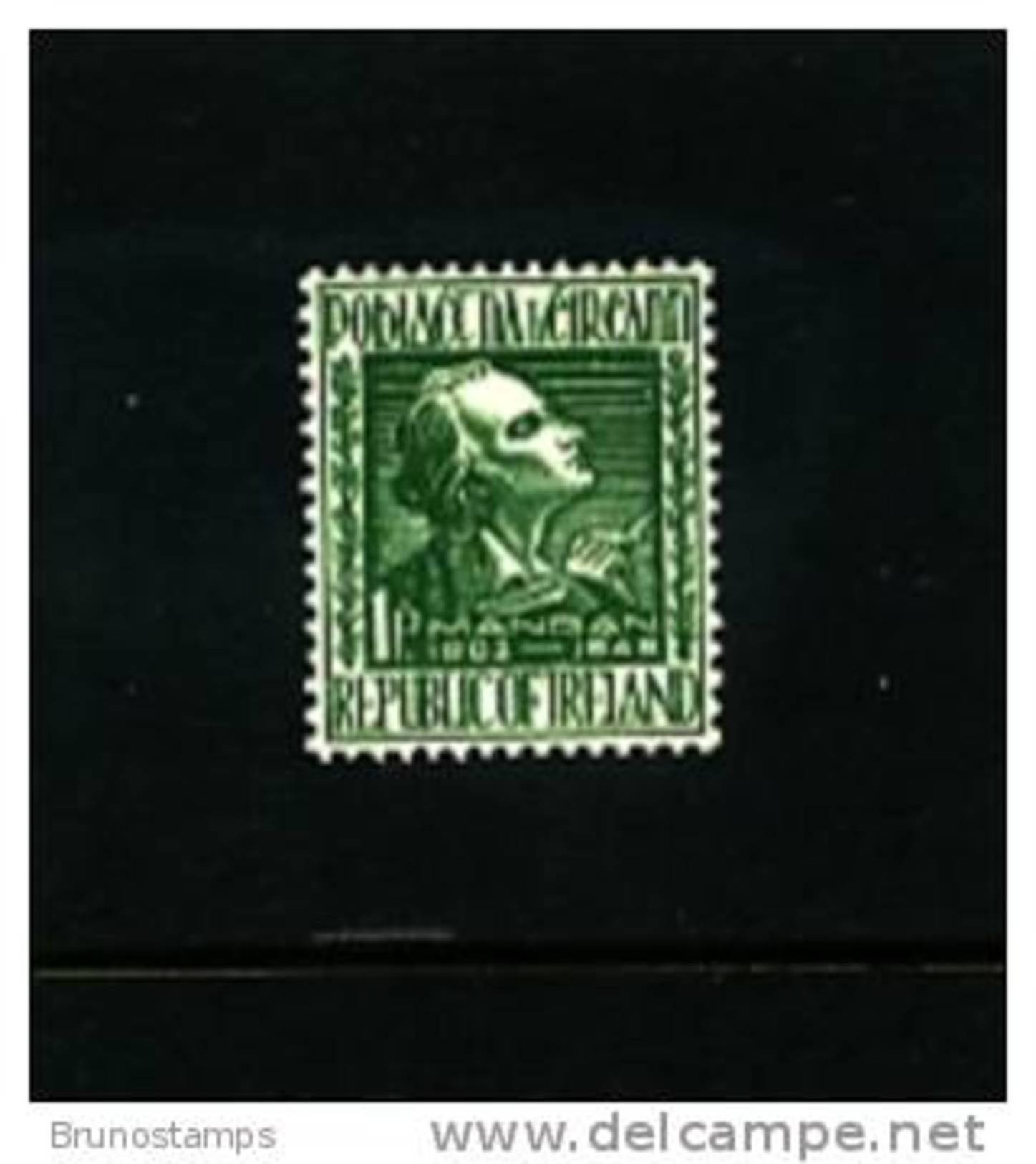 IRELAND/EIRE - 1949  JAMES CLARENCE MANGAN   MINT NH - Ongebruikt