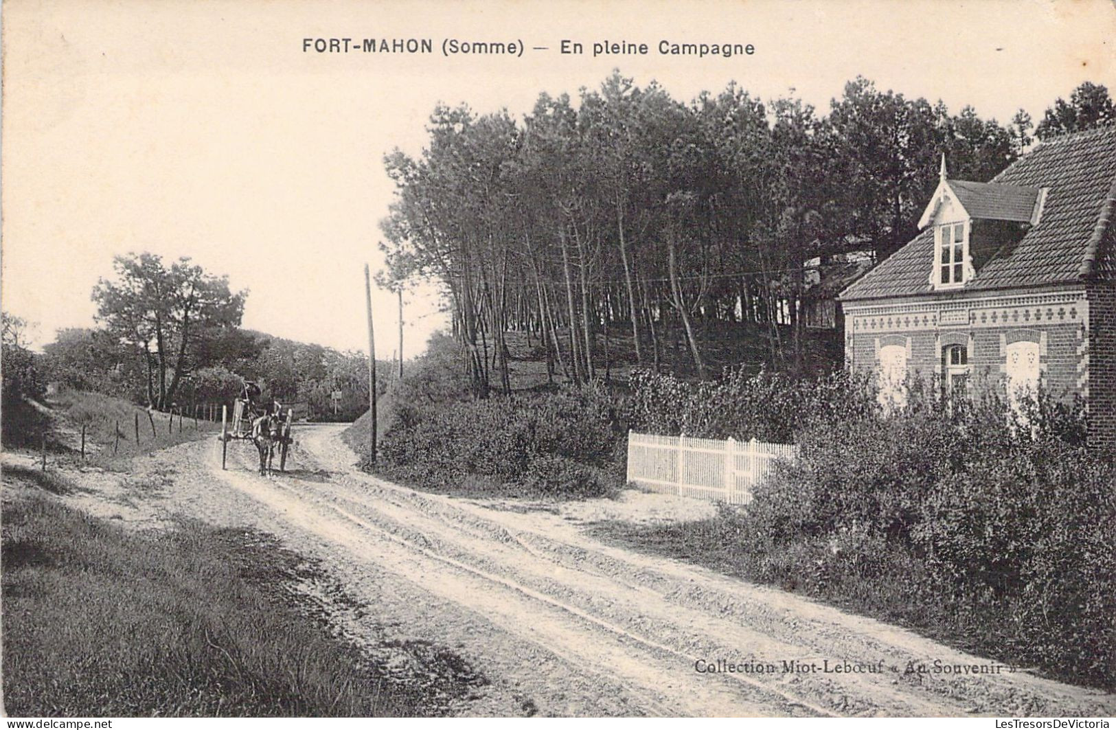 FRANCE - 80 - FORT MAHON - En Pleine Campagne - Carte Postale Ancienne - Fort Mahon