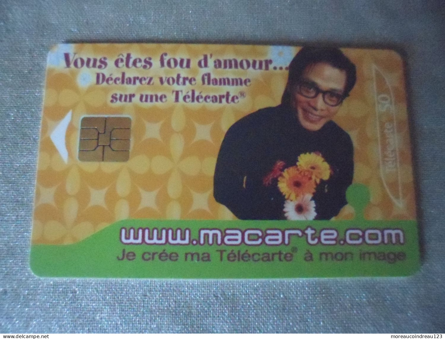 Télécarte Vous Etes Fou D Amour - Telecom Operators