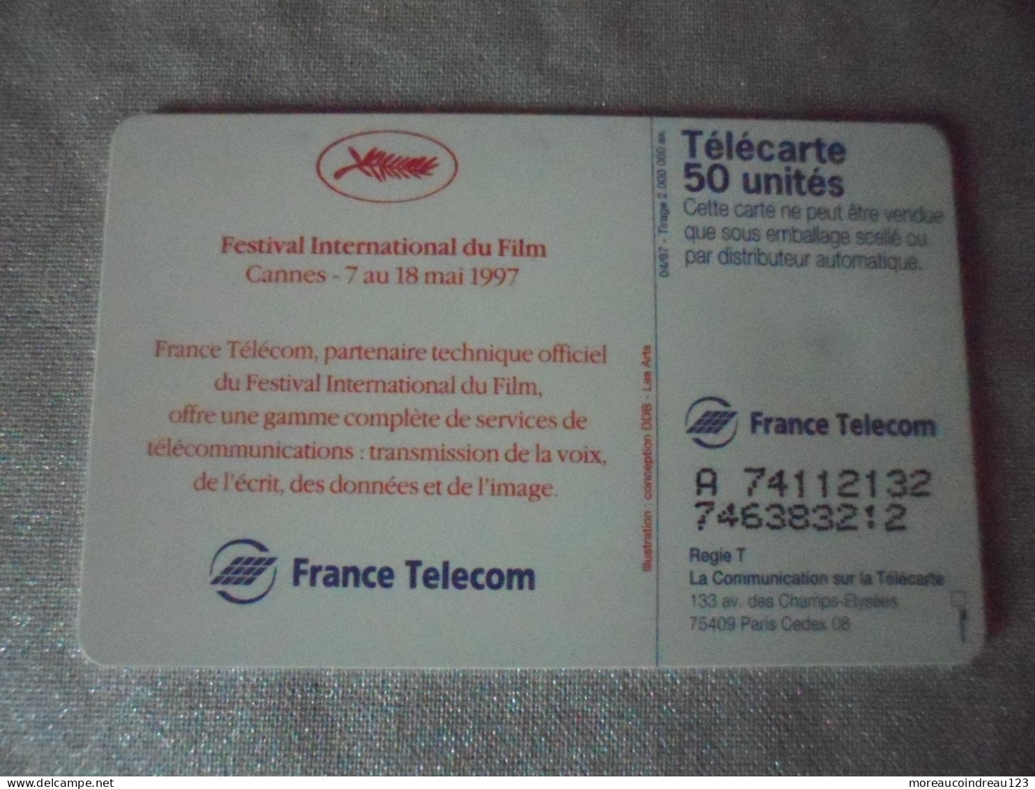 Télécarte France Télécom Cannes - Telekom-Betreiber