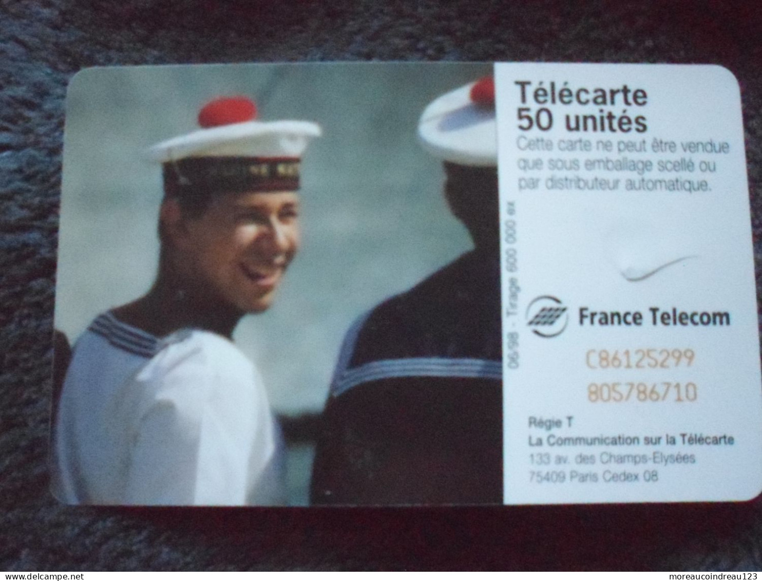 Télécarte France Télécom Marine Nationale - Operatori Telecom