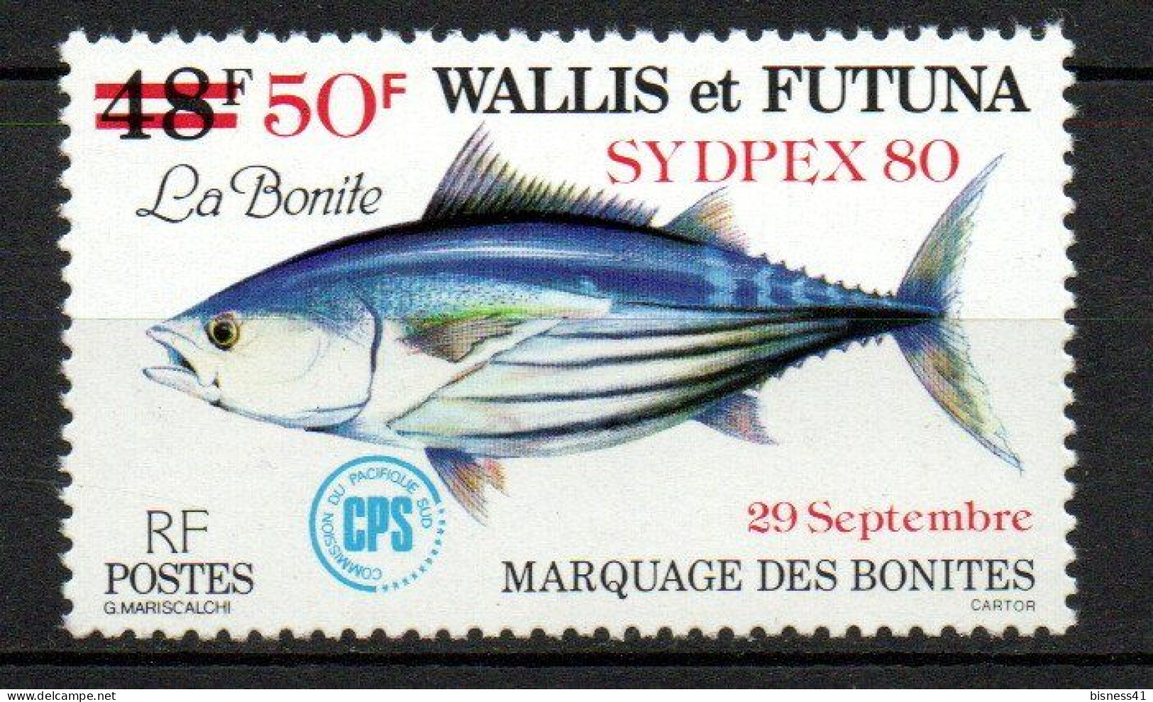 Col34 Wallis & Futuna N° 264  Neuf XX MNH  Cote : 3,60€ - Unused Stamps