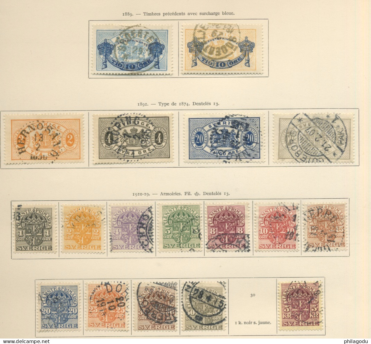Collection SUEDE Jusque 1955   Timbres Neufs * Et Oblitérés De Qualité  Cote Yv.2015 = 1720 Euros - Colecciones