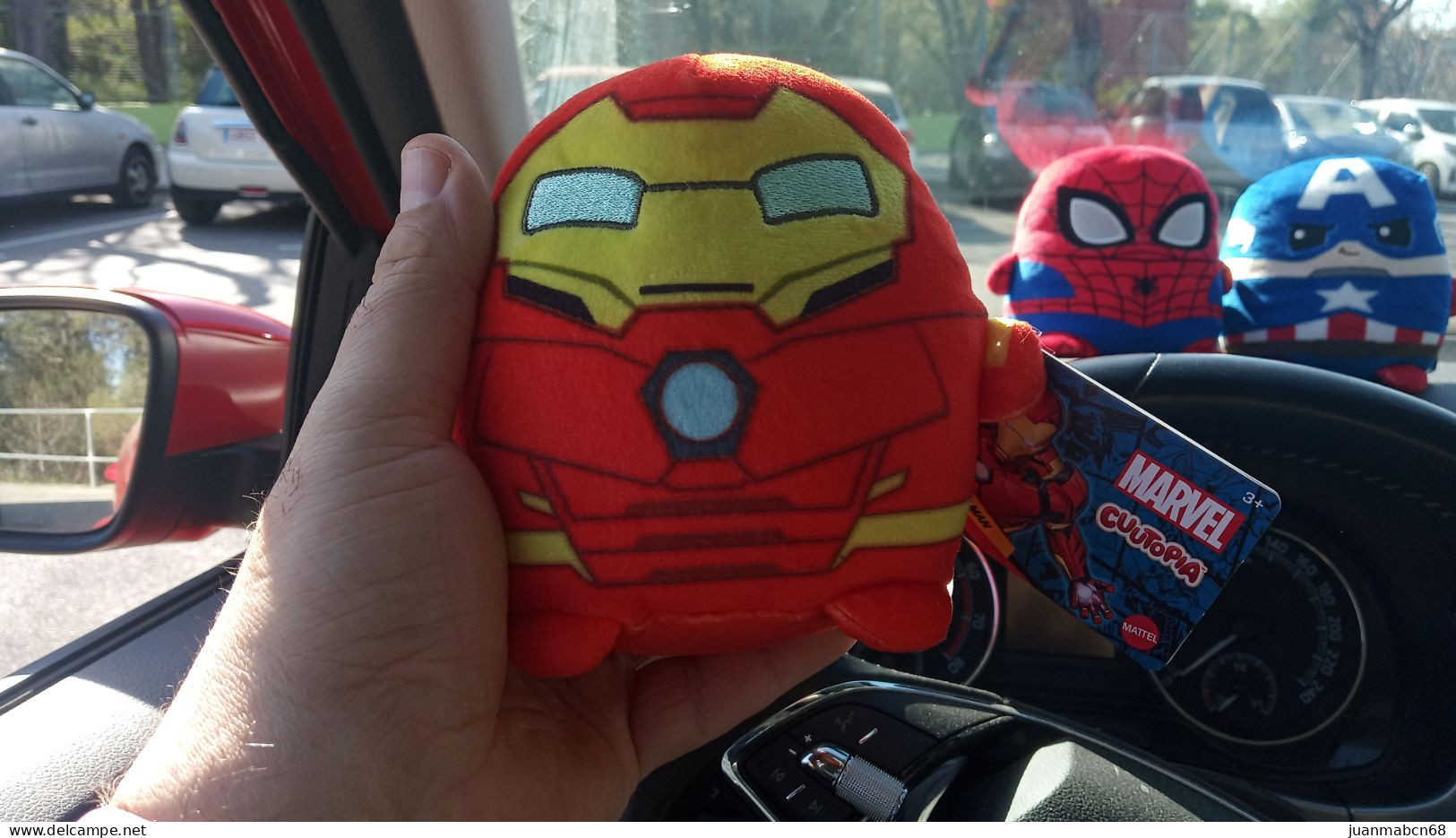 3 Peluches Marvel - Peluches