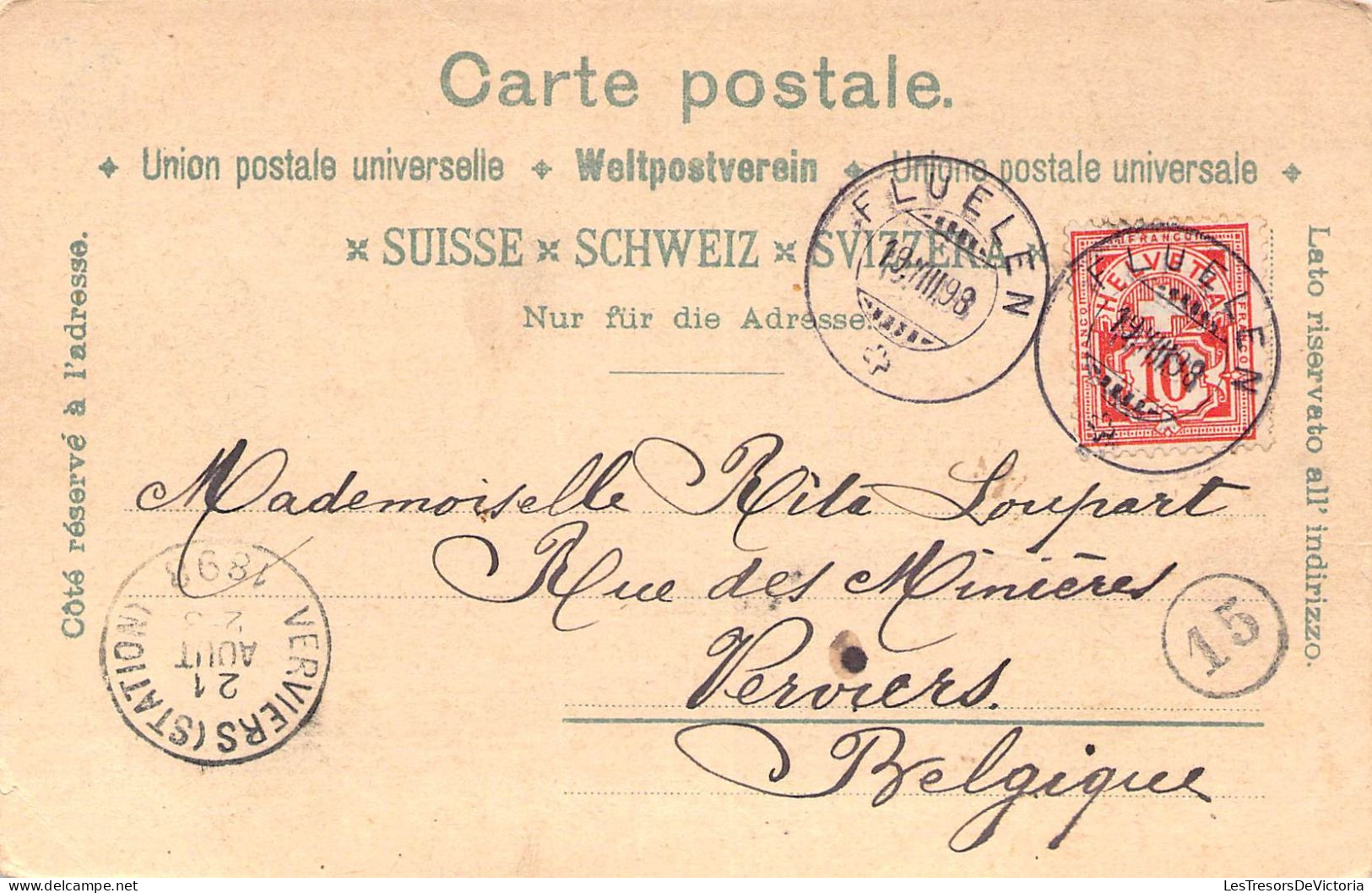 SUISSE - Carte Postale Historique De La Suisse - Carte Postale Ancienne - Other & Unclassified