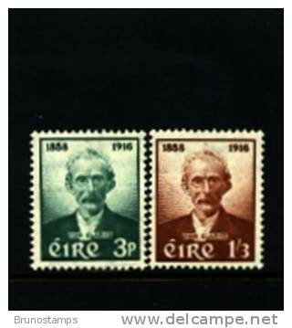 IRELAND/EIRE - 1958  TOM  CLARICE  SET  MINT NH - Ongebruikt