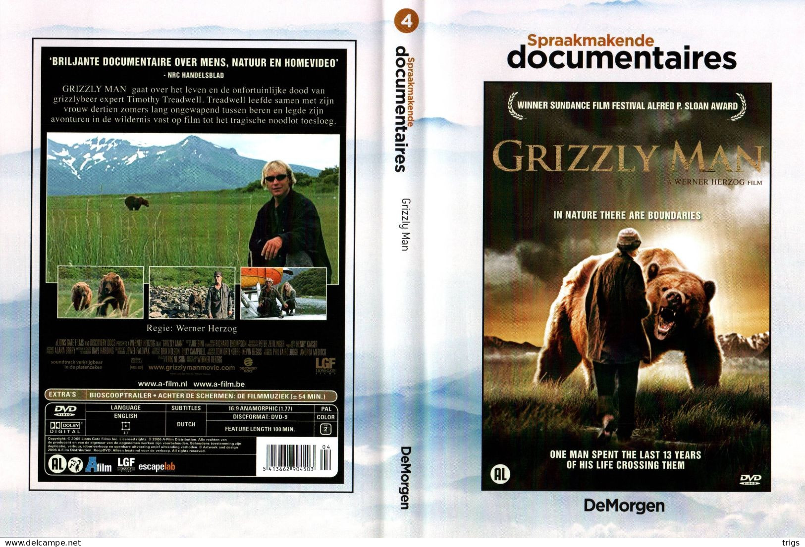 DVD - Grizzly Man - Documentari