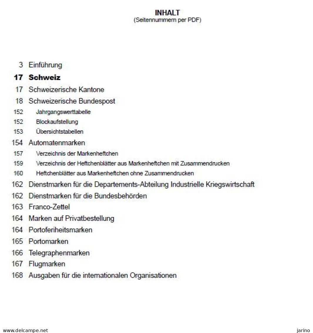 Michel Schweiz 2019 Via PDF, 179 Pages, 166 MB - Zwitserland