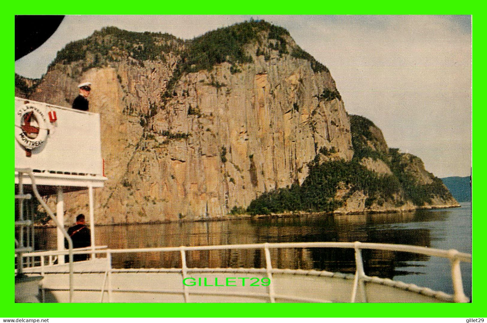 SAGUENAY RIVER, QUÉBEC - CAPE TRINITY -  CANADA STEAMSHIP LINES LIMITED - LP - - Saguenay