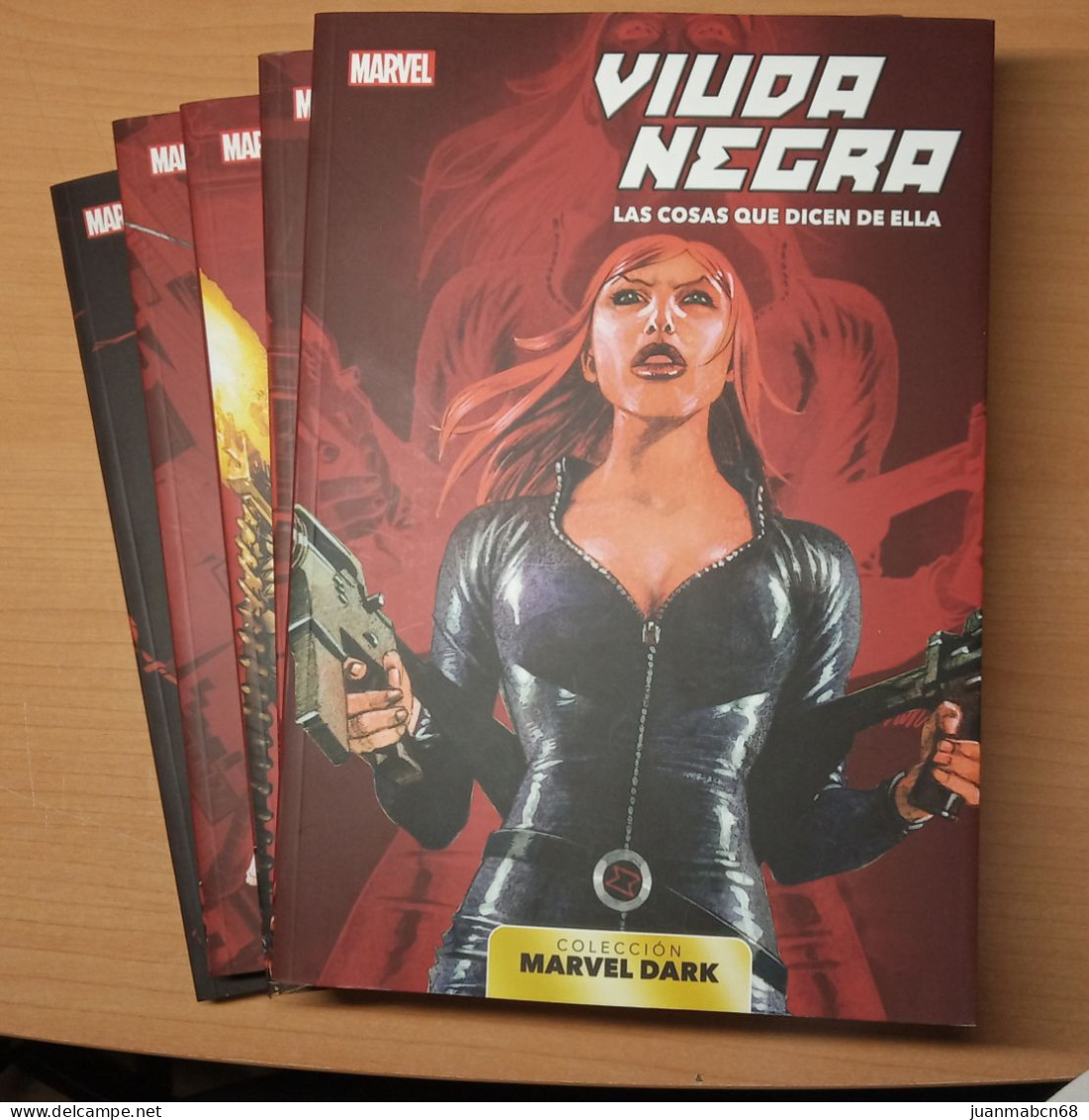 5 COMICS COLECCION MARVEL DARK (EL CASTIGADOR + JESSICA JONES + VIUDA NEGRA + MASACRE+ DAREDEVIL) - Sin Clasificación