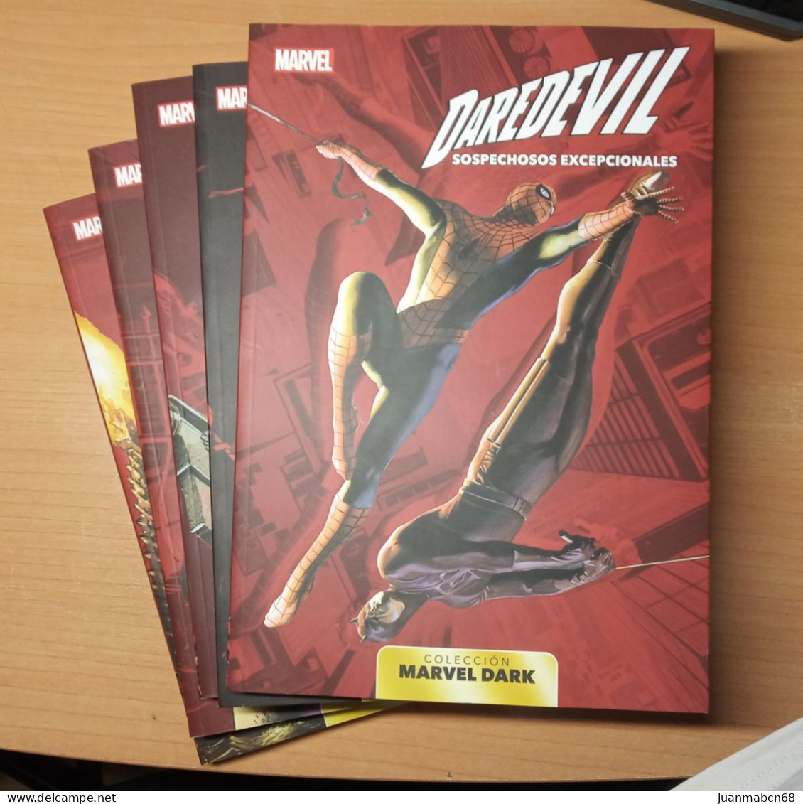 5 COMICS COLECCION MARVEL DARK (EL CASTIGADOR + JESSICA JONES + VIUDA NEGRA + MASACRE+ DAREDEVIL) - Unclassified