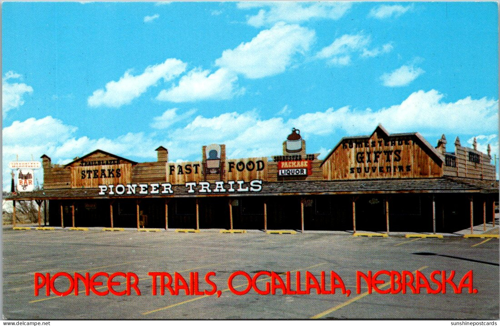 Nebraska Ogallala Pioneers Trails Mall Restaurant Lounge & Gift Shop - Andere & Zonder Classificatie