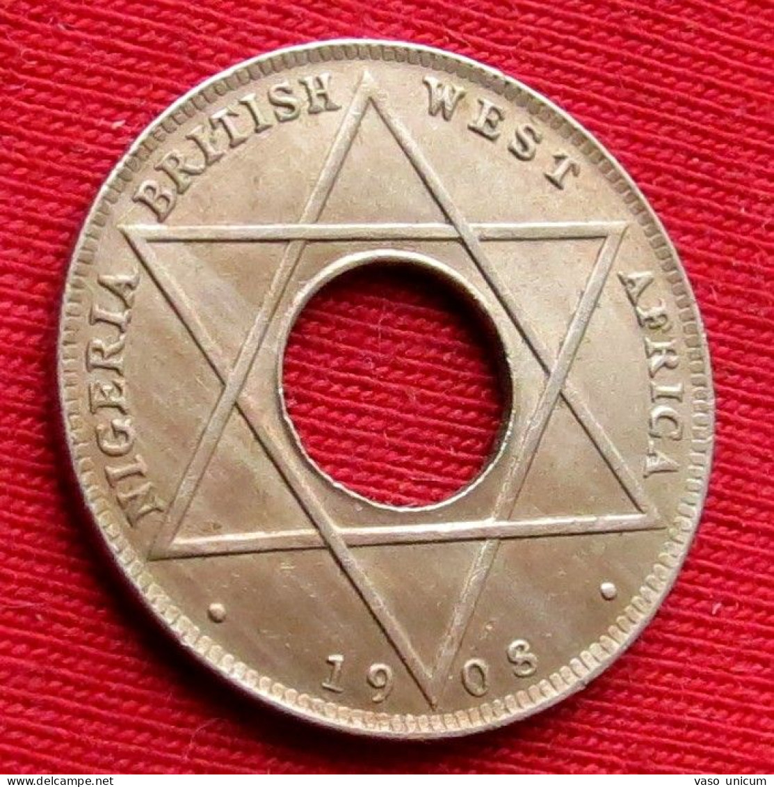 Nigeria British West Africa 1/10 Penny 1908 Km# 3 Afrique  Penny - Nigeria